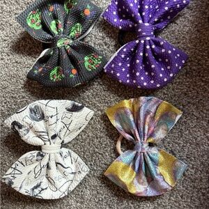Hair tie bows
